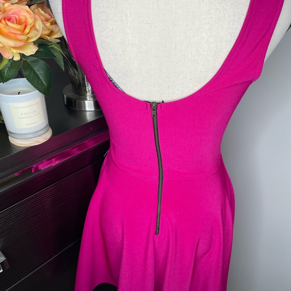 Guess A Line Pink Dress Size XS - Picture 5 of 9